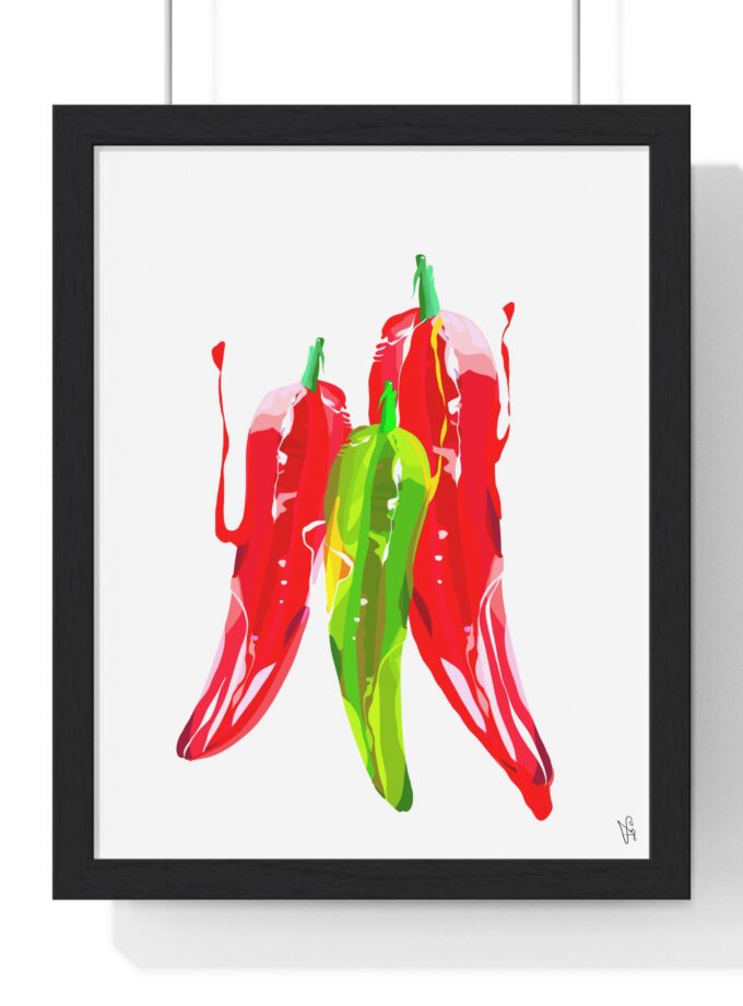 You Are Fire Poster, Framed
