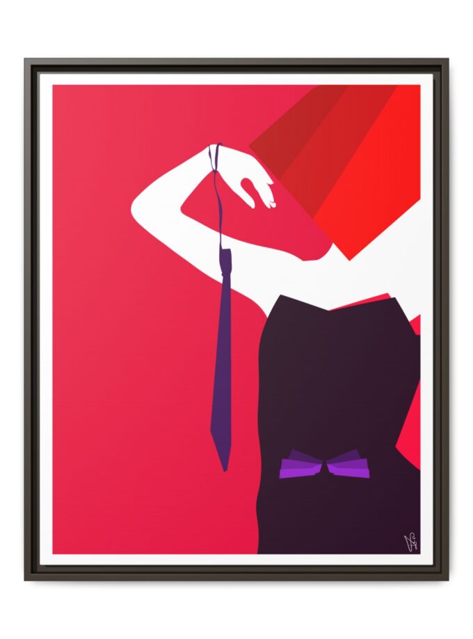 Mistress Canvas, Framed