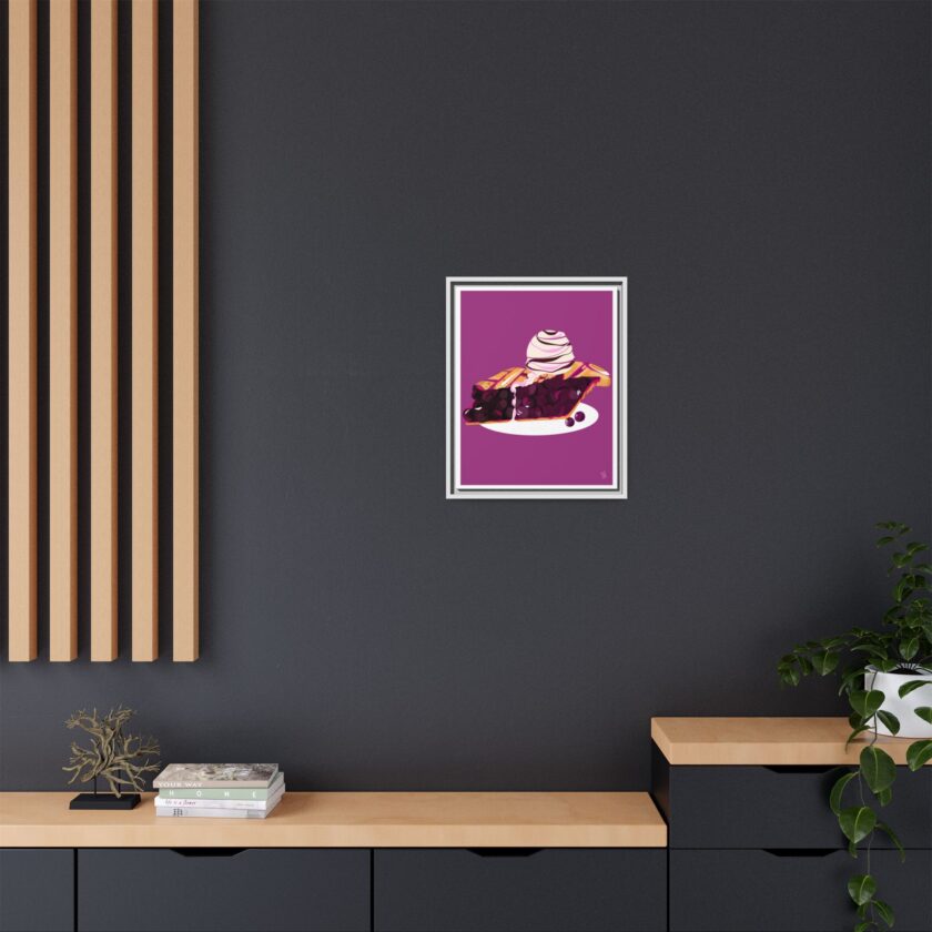 Blueberry Pie Canvas, Framed - Image 44