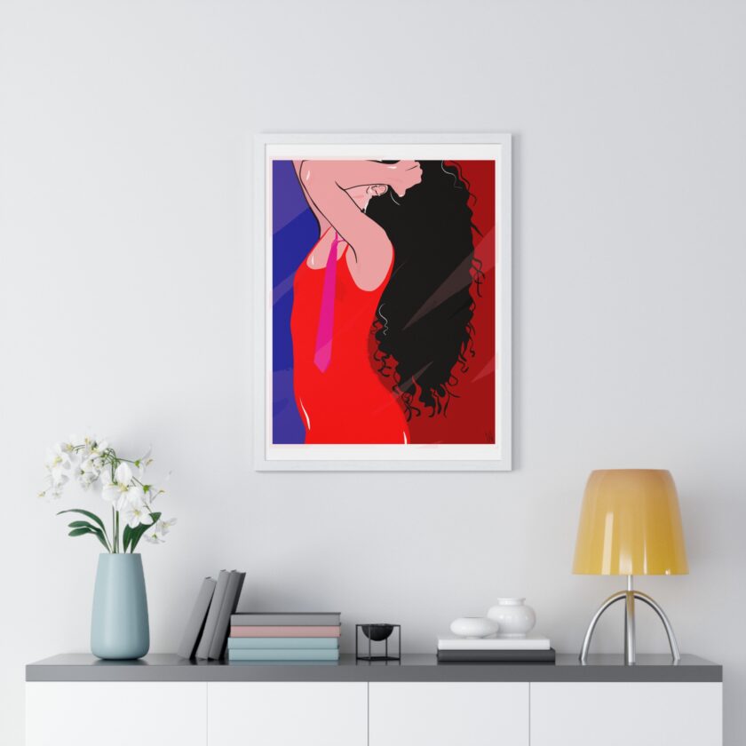 Dirty Mirror Poster, Framed - Image 11