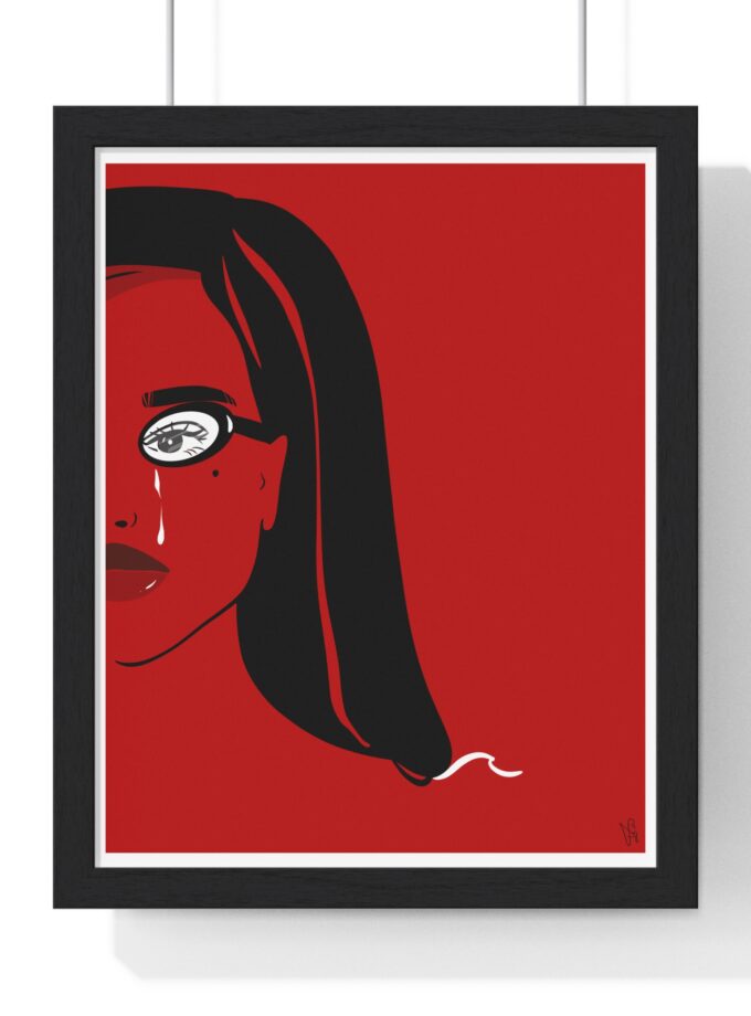 Writer Poster, Framed