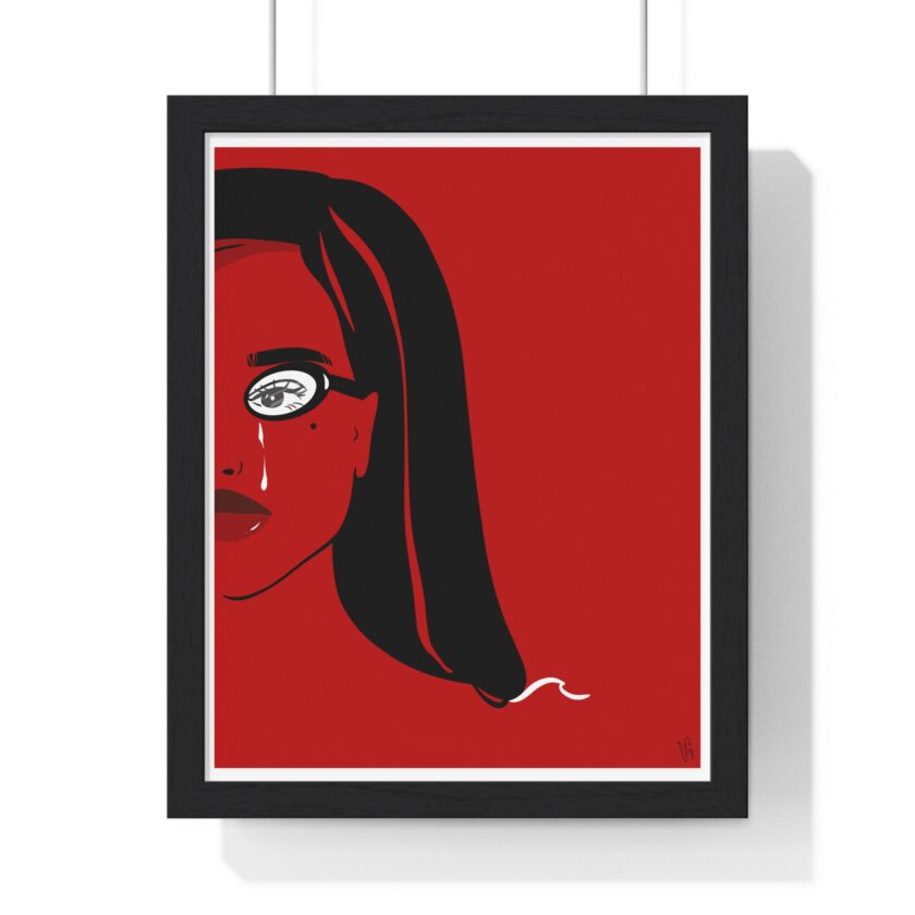 Writer Poster, Framed