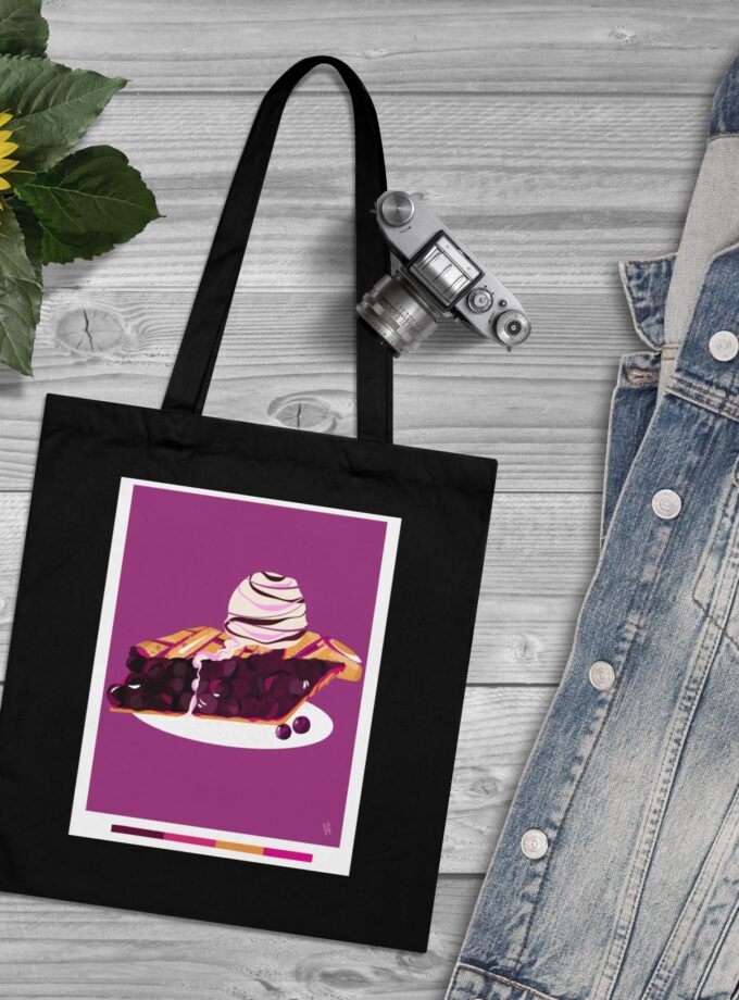 Blueberry Pie Tote Bag