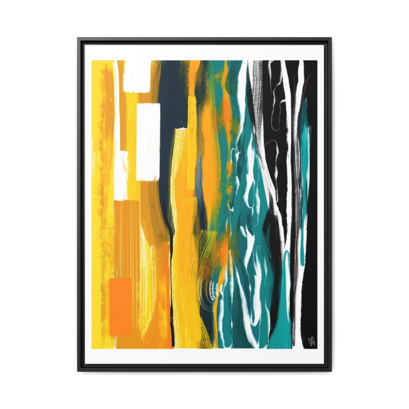 Midnight Swim Canvas, Framed - Image 17