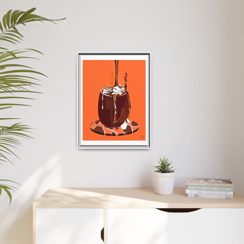 Hot Chocolate Canvas, Framed - Image 51