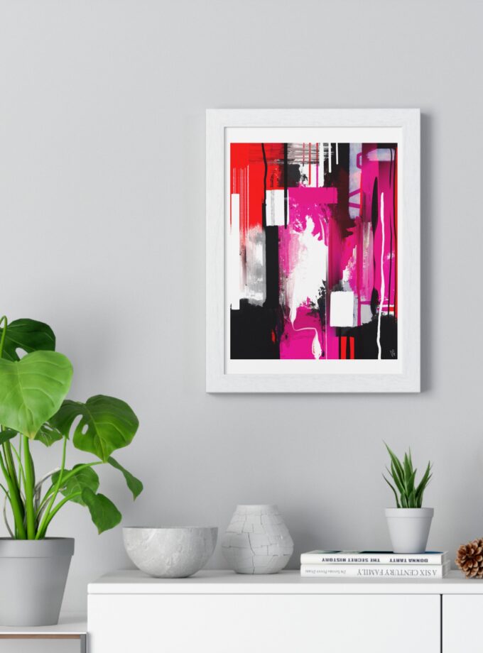 End Of Grieving Poster, Framed