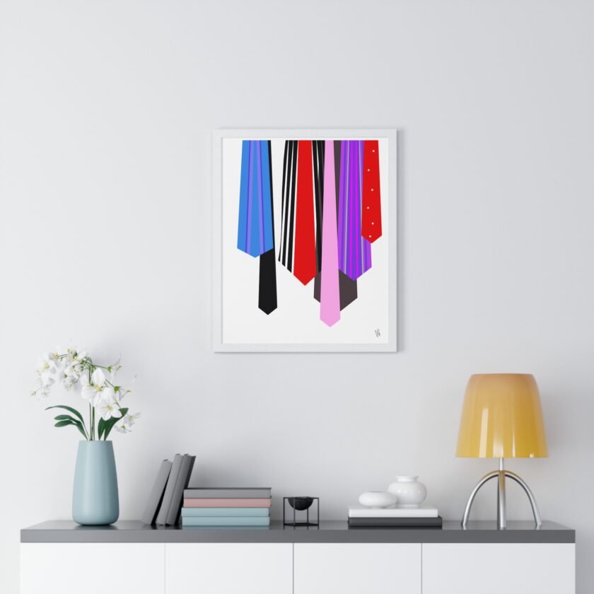 Ties Poster, Framed - Image 23