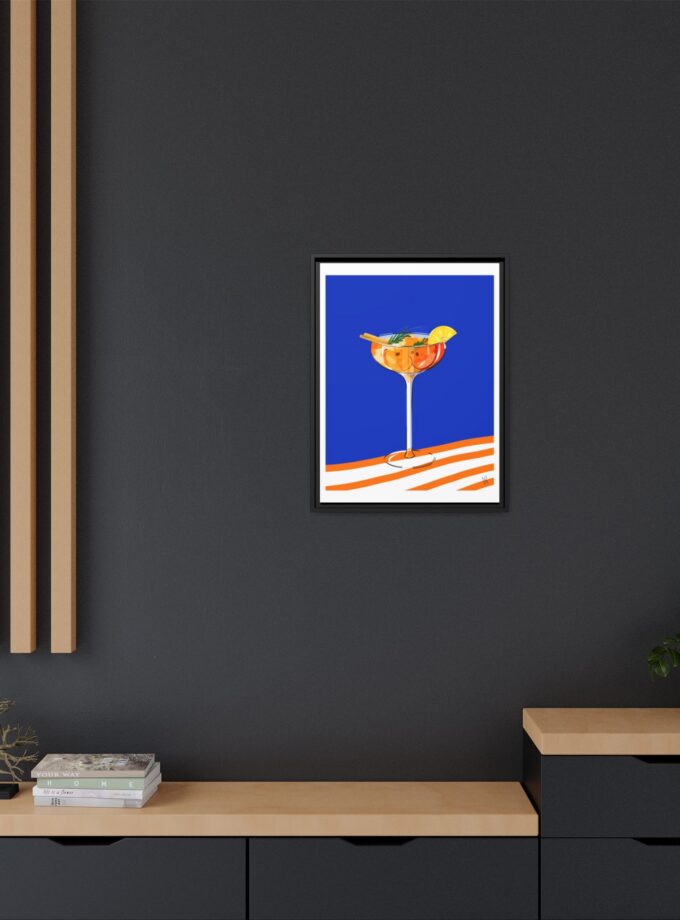 Apple Cider Canvas, Framed