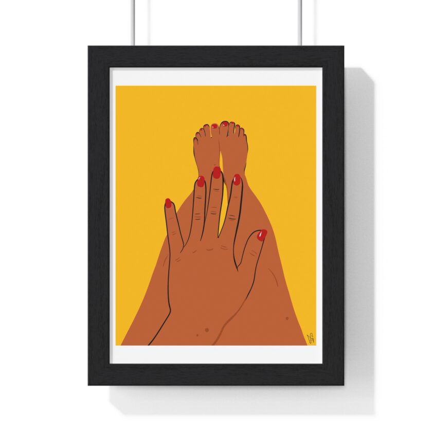 Sun Bath Poster, Framed - Image 13