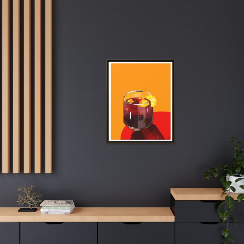 Mulled Wine Canvas, Framed - Image 68