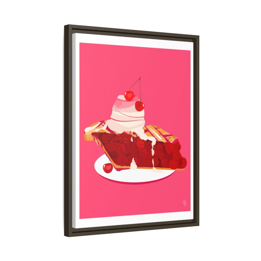 Cherry Pie Canvas, Framed - Image 46