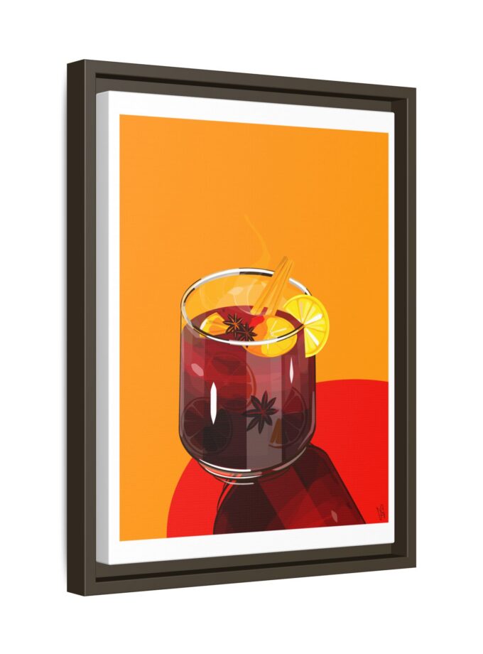 Mulled Wine Canvas, Framed