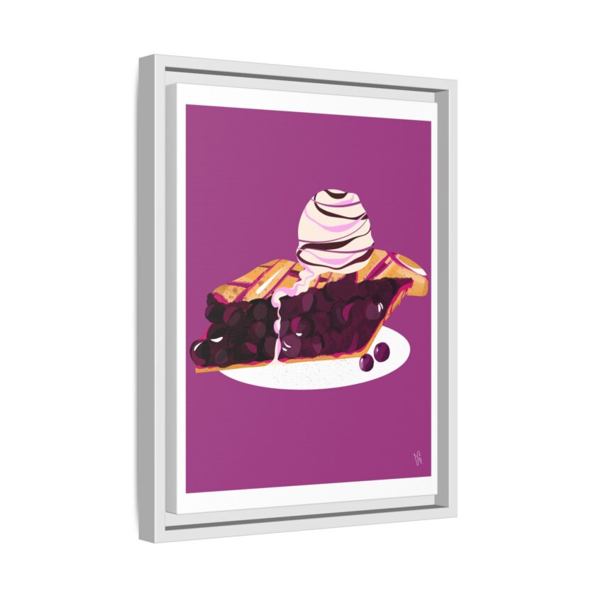 Blueberry Pie Canvas, Framed - Image 34