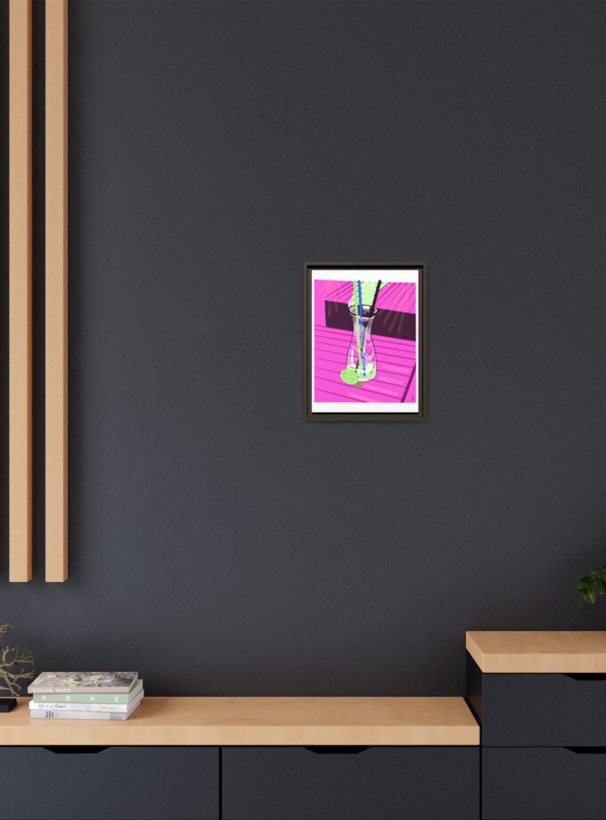 Mojito In Starigrad Canvas, Framed