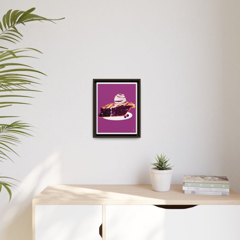 Blueberry Pie Canvas, Framed - Image 23