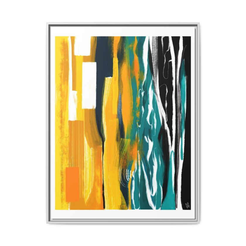 Midnight Swim Canvas, Framed - Image 57
