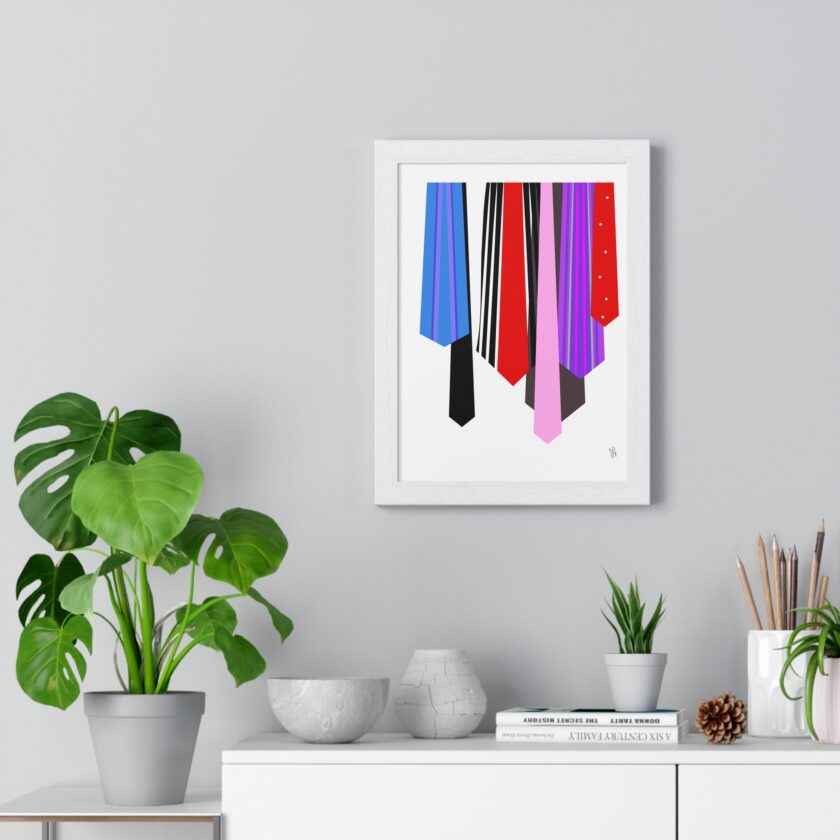Ties Poster, Framed - Image 17