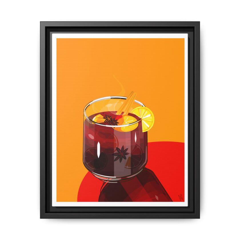 Mulled Wine Canvas, Framed