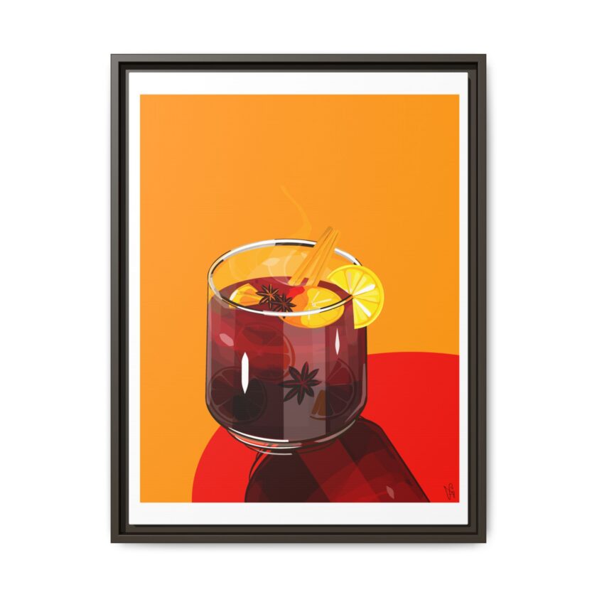 Mulled Wine Canvas, Framed - Image 45