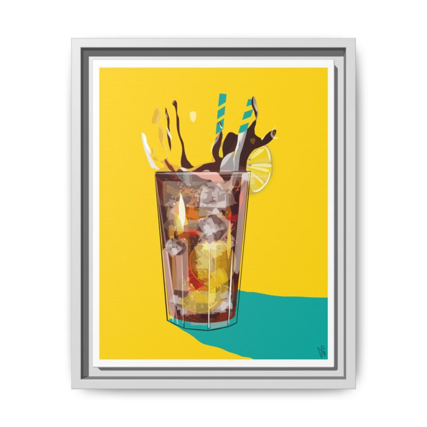 Splash Canvas, Framed - Image 25