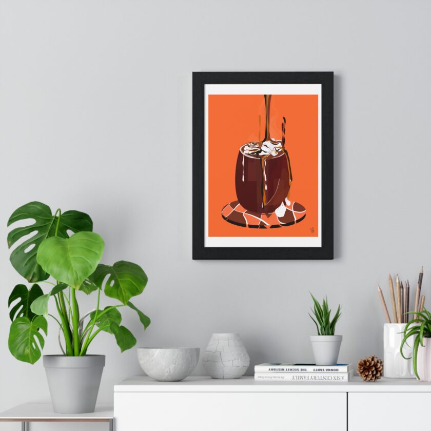 Hot Chocolate Poster, Framed - Image 14