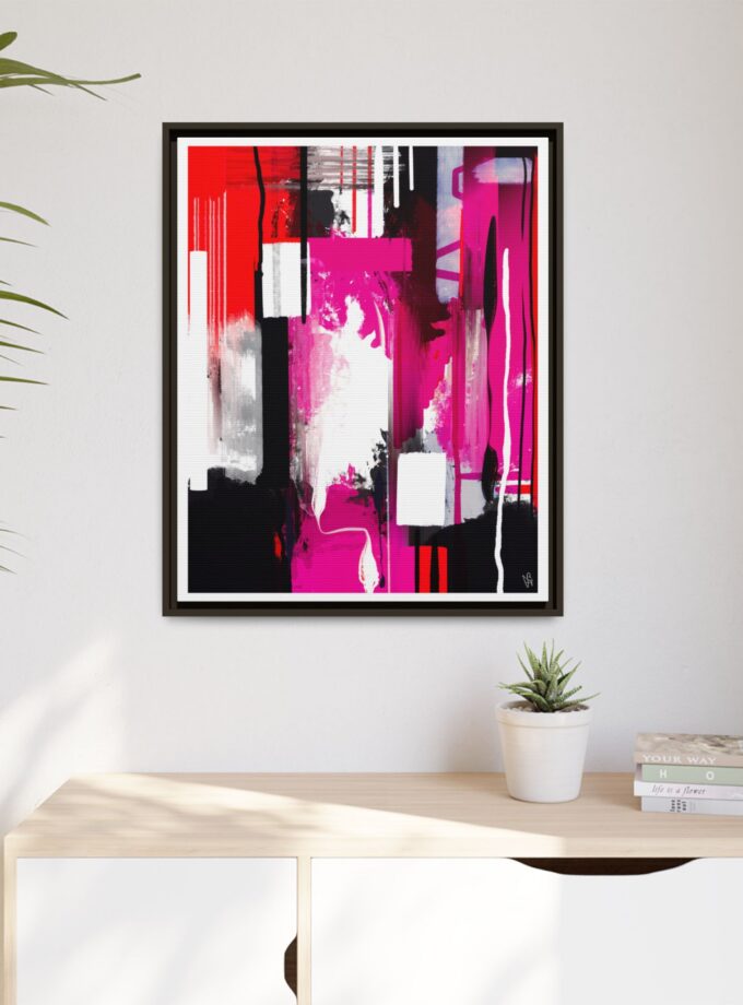 End Of Grieving Canvas, Framed