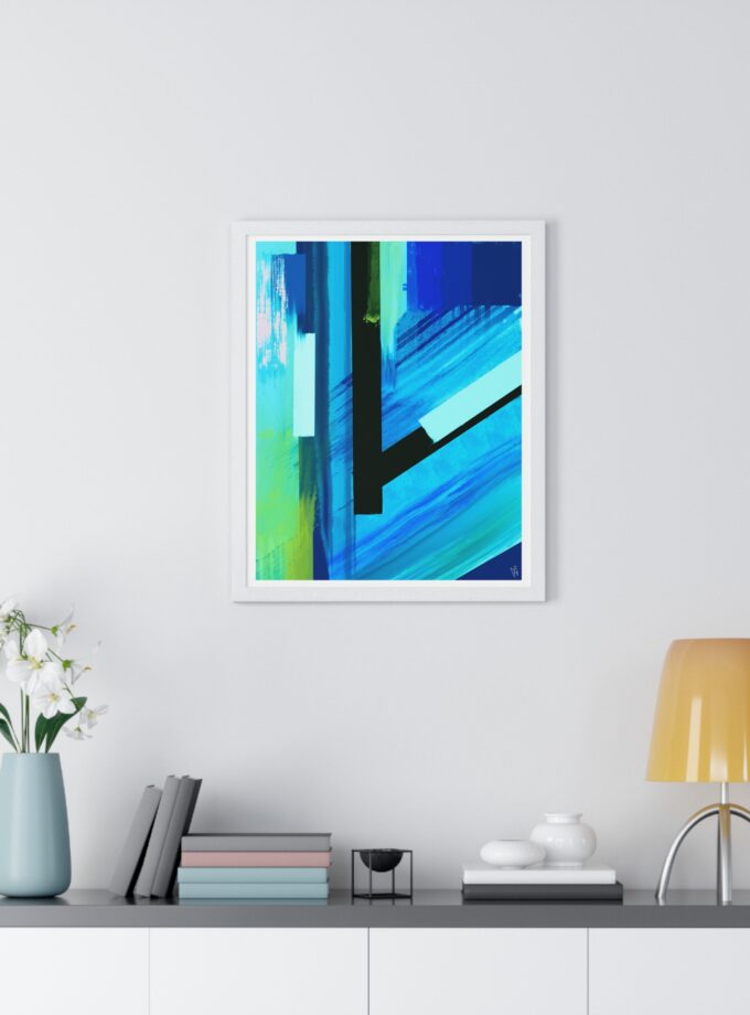 Future Poster, Framed