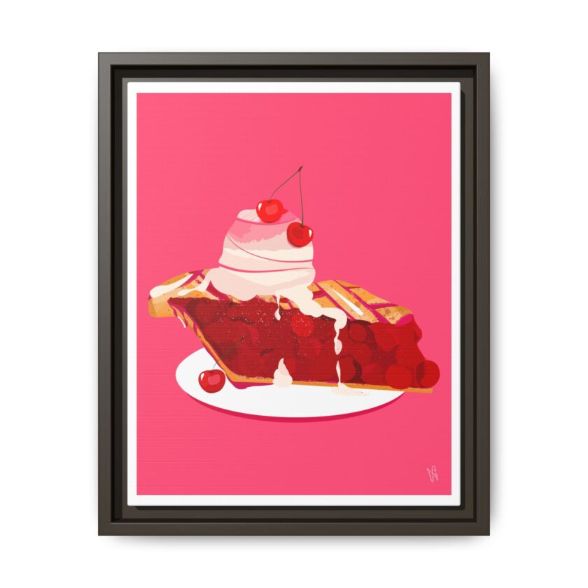 Cherry Pie Canvas, Framed - Image 21