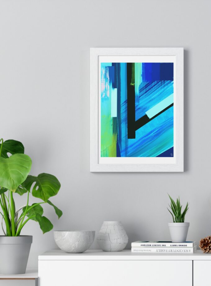 Future Poster, Framed