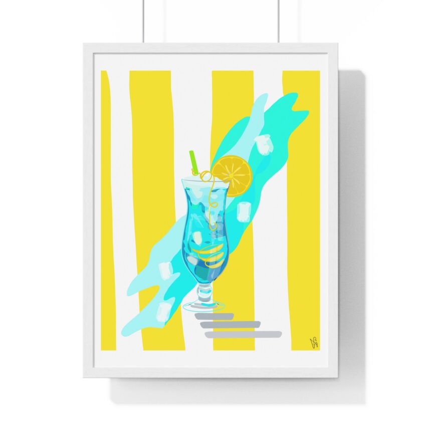 Blue Lagoon Poster, Framed - Image 10