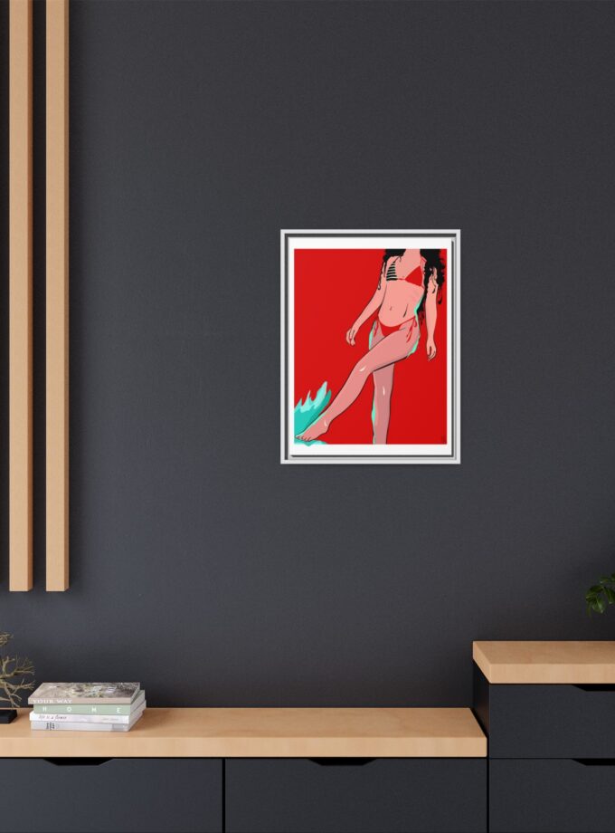 Budva Canvas, Framed