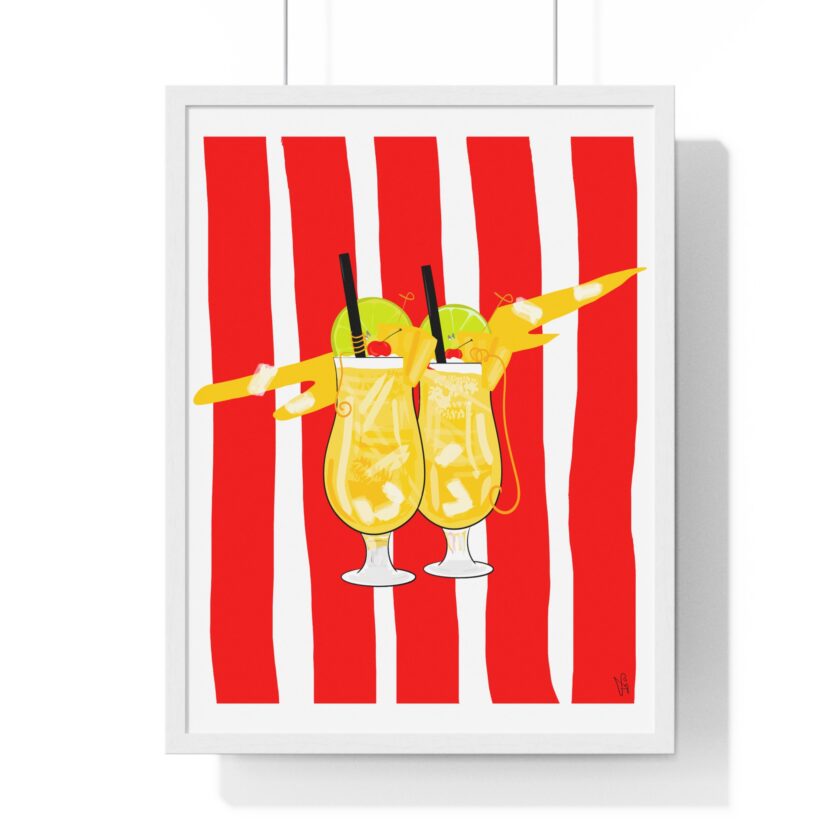 Pina Colada Poster, Framed - Image 10
