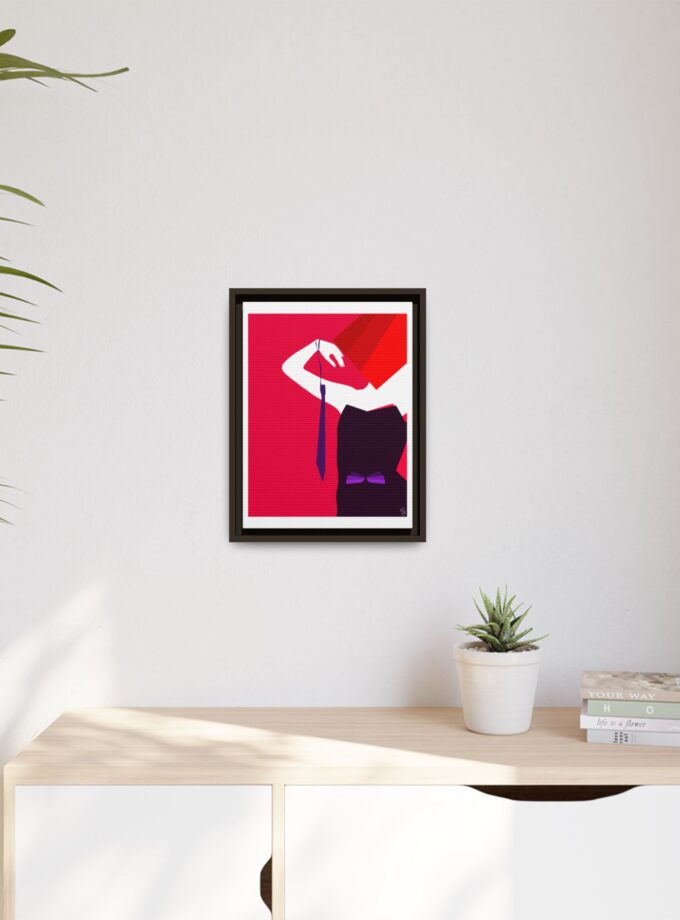 Mistress Canvas, Framed