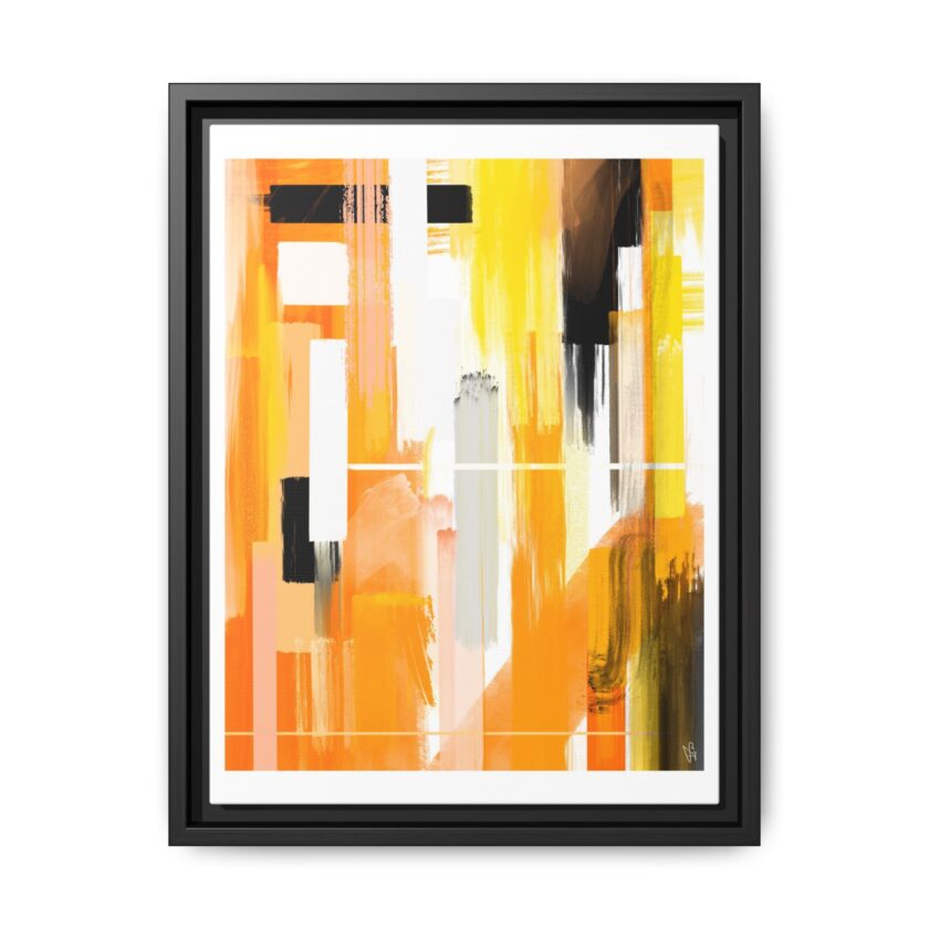 Liquid Gold Canvas, Framed - Image 5