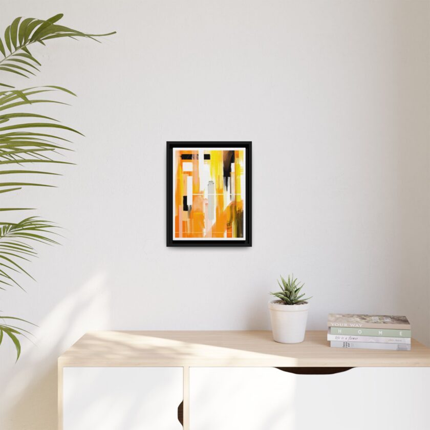 Liquid Gold Canvas, Framed - Image 3