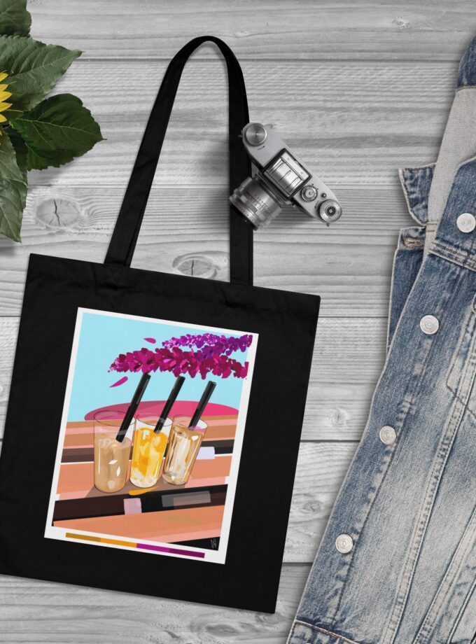 Under The Bugenvilija Tote Bag