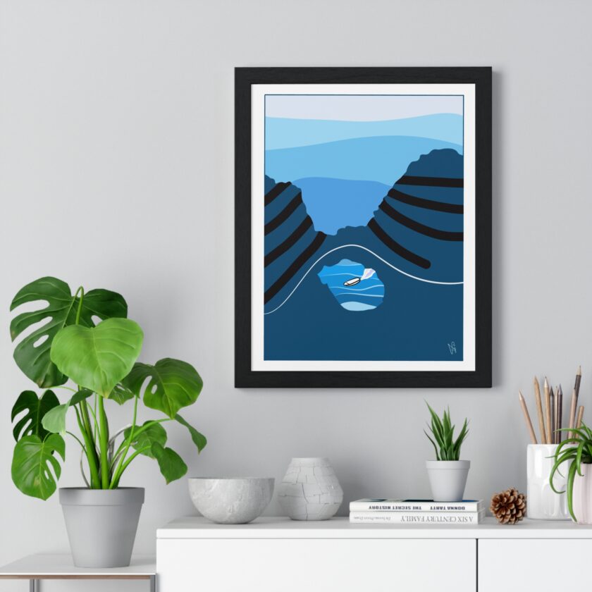 Sky Is Bright Poster, Framed - Image 2