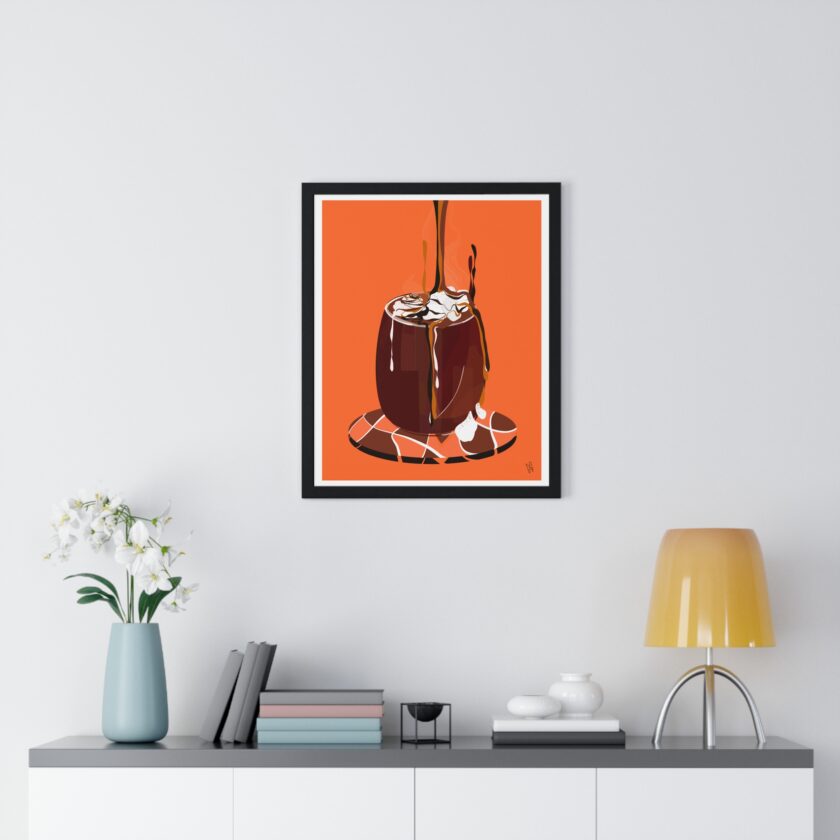 Hot Chocolate Poster, Framed - Image 20