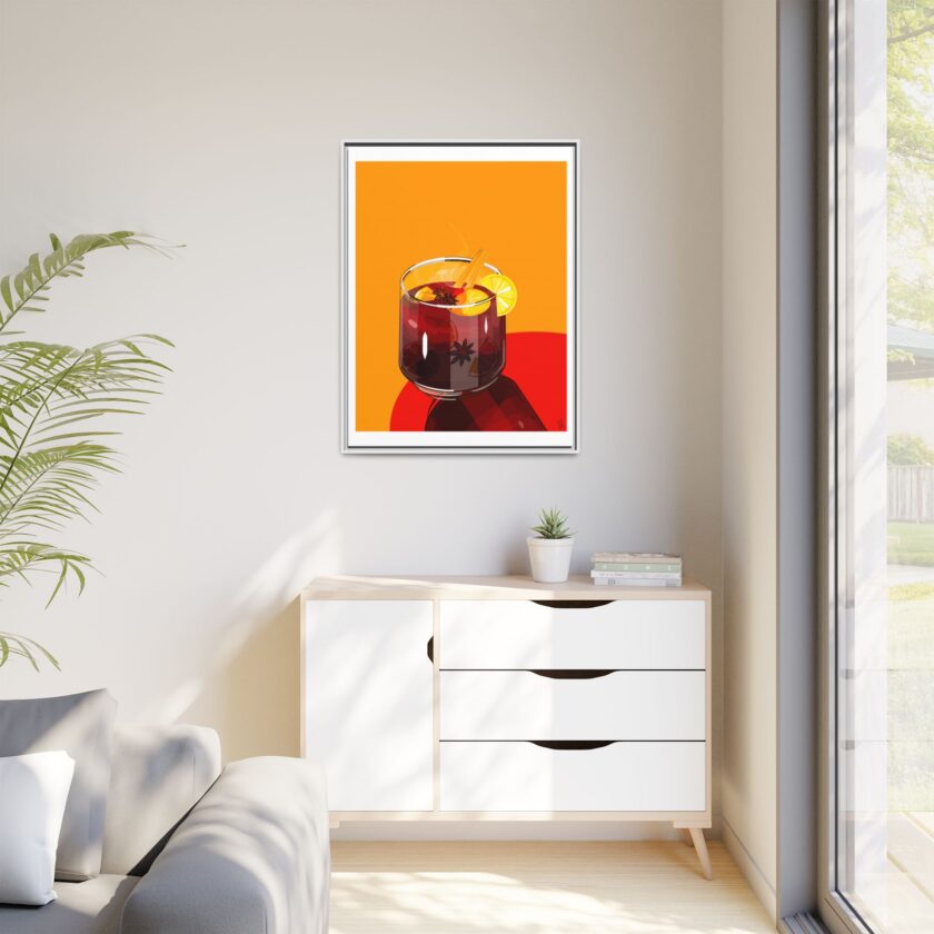Mulled Wine Canvas, Framed - Image 59