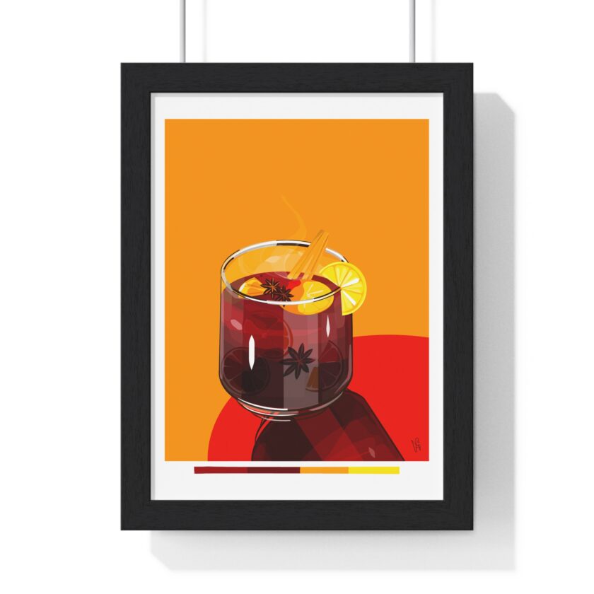 Mulled Wine Poster, Framed - Image 13
