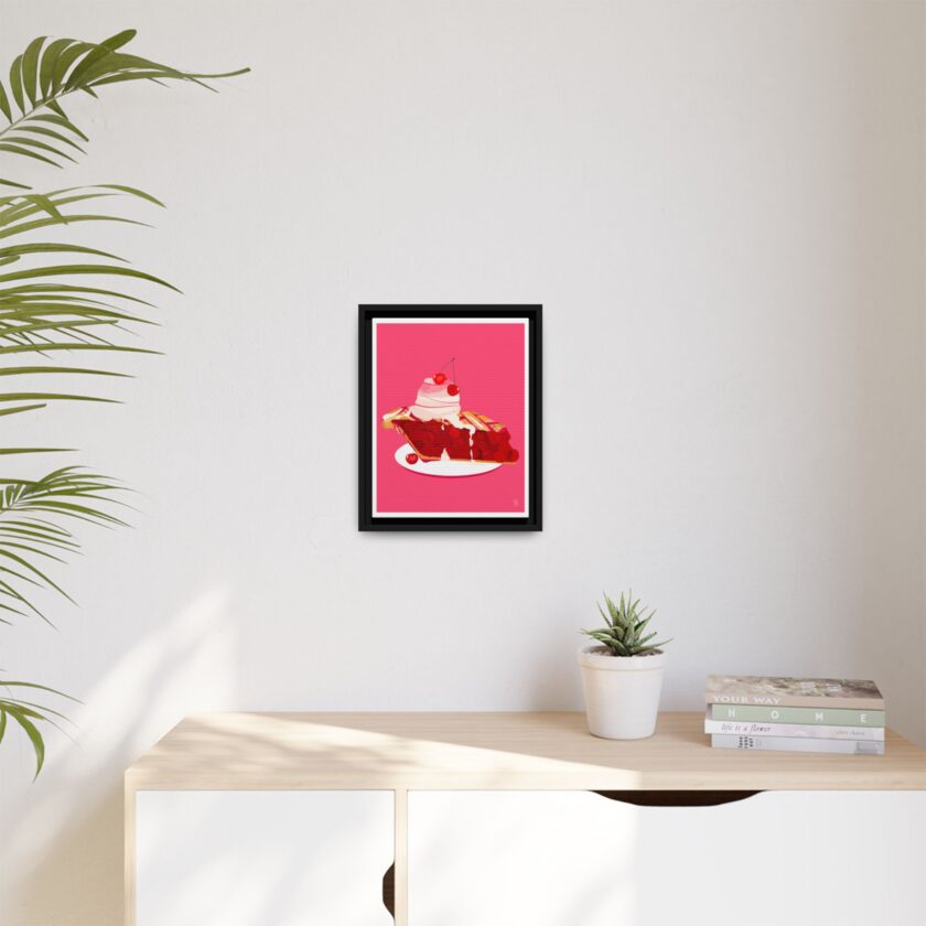 Cherry Pie Canvas, Framed - Image 3