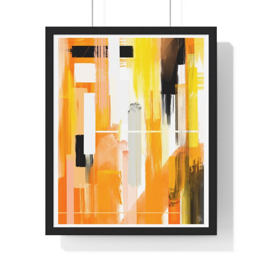 Liquid Gold Poster, Framed - Image 19