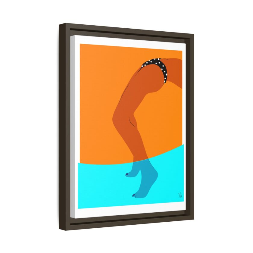 Pool Bridge Canvas, Framed - Image 30