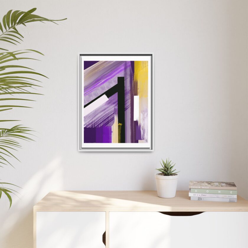 Lilac Canvas, Framed - Image 51