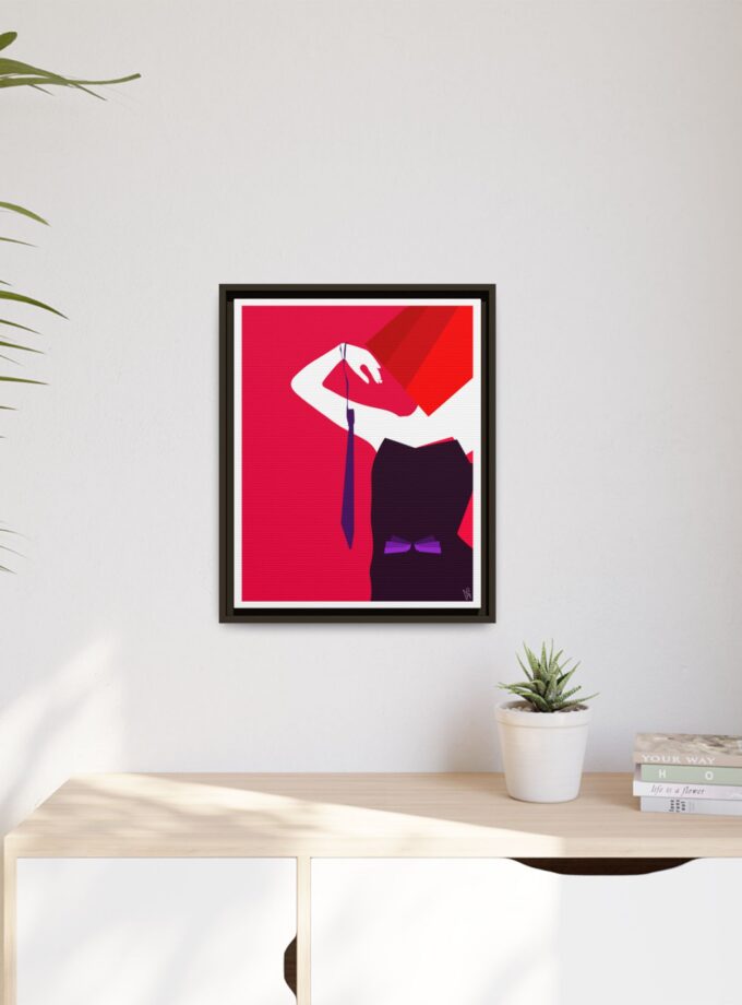 Mistress Canvas, Framed