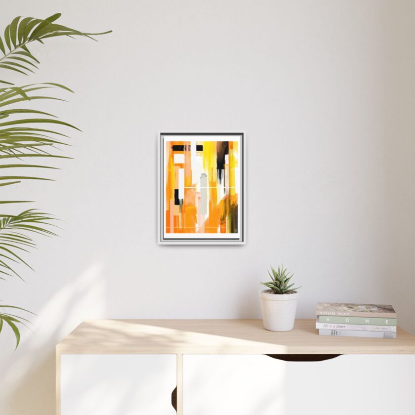 Liquid Gold Canvas, Framed - Image 35