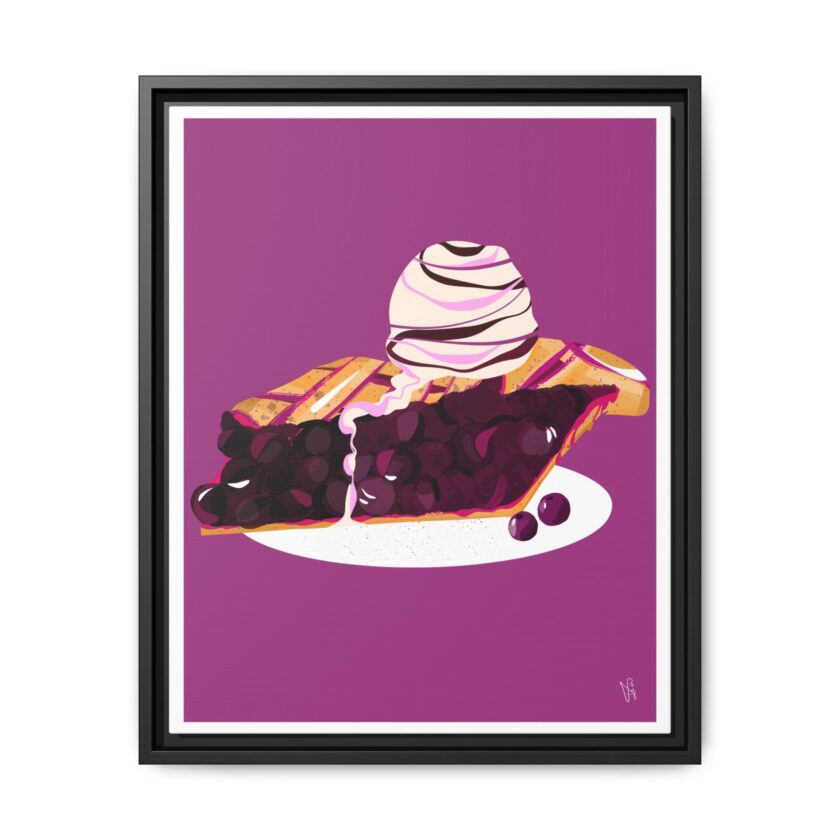 Blueberry Pie Canvas, Framed - Image 9