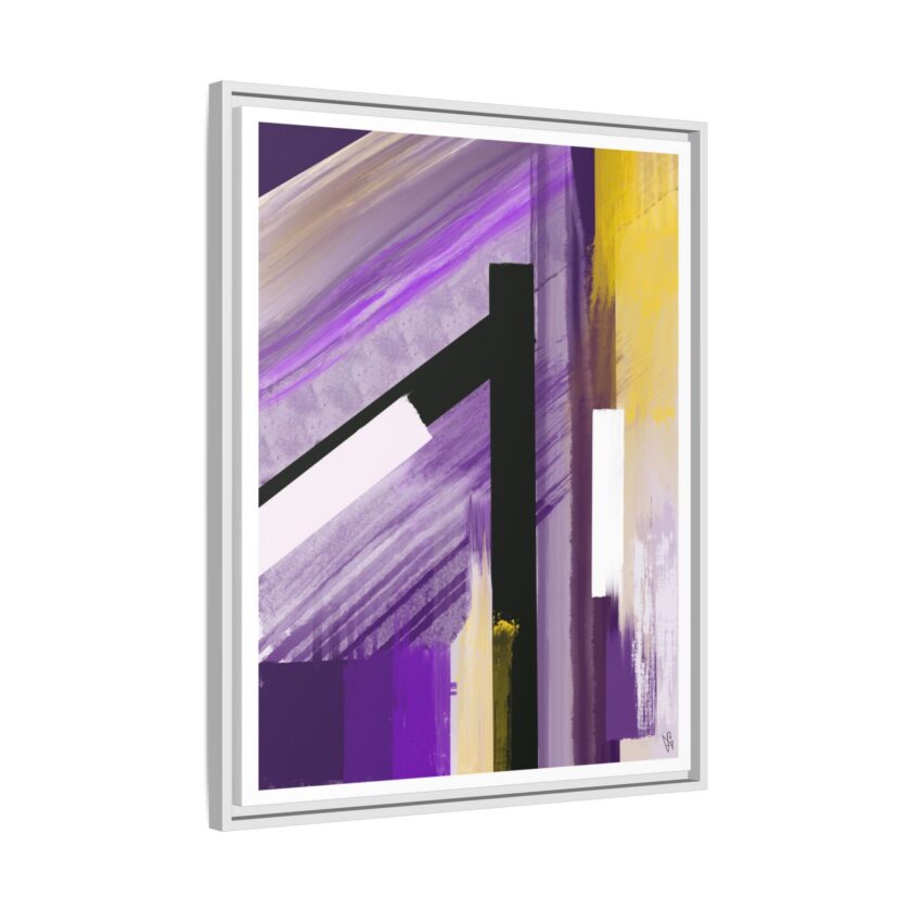 Lilac Canvas, Framed - Image 70