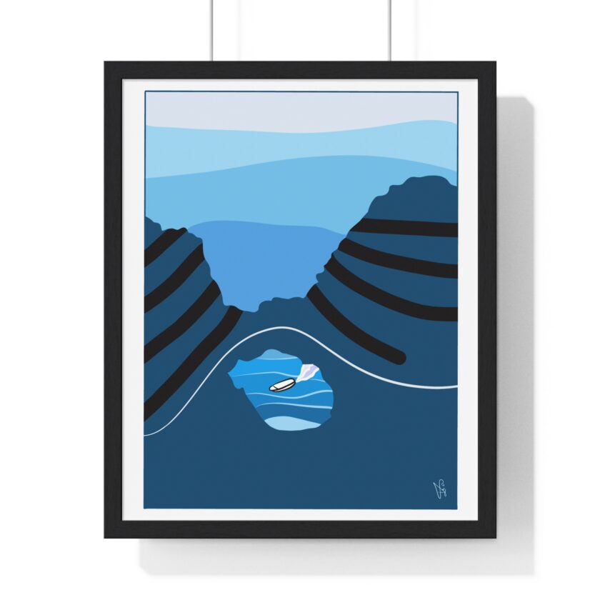 Sky Is Bright Poster, Framed - Image 19