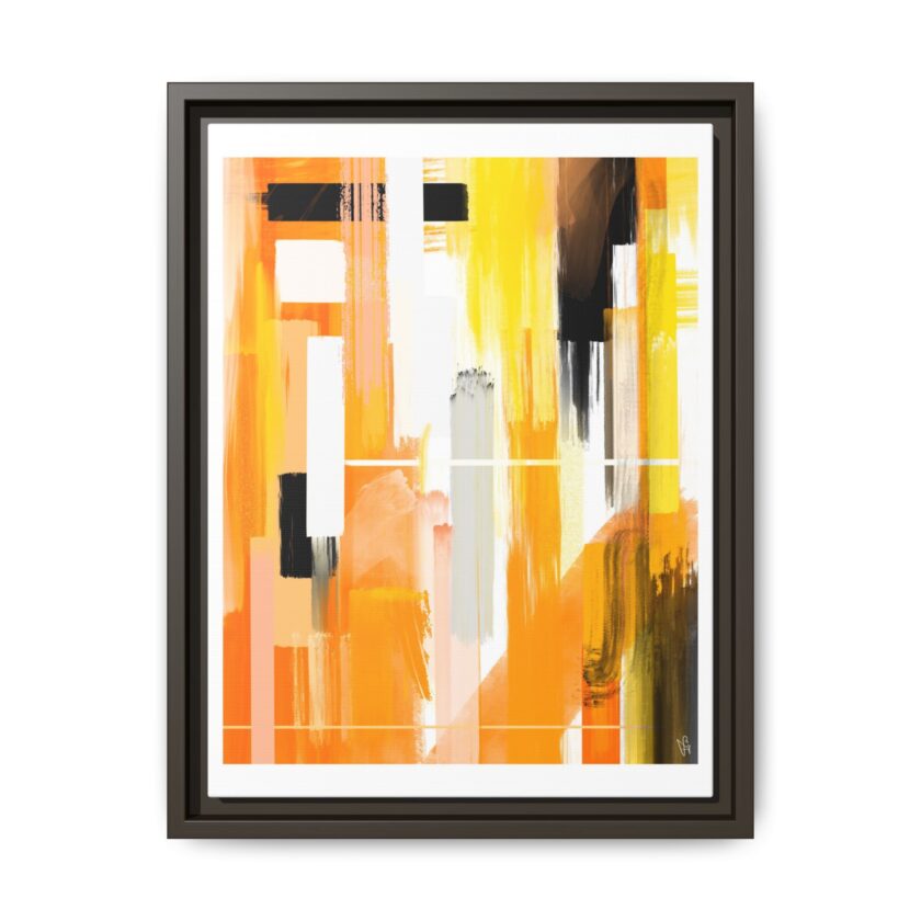 Liquid Gold Canvas, Framed - Image 29